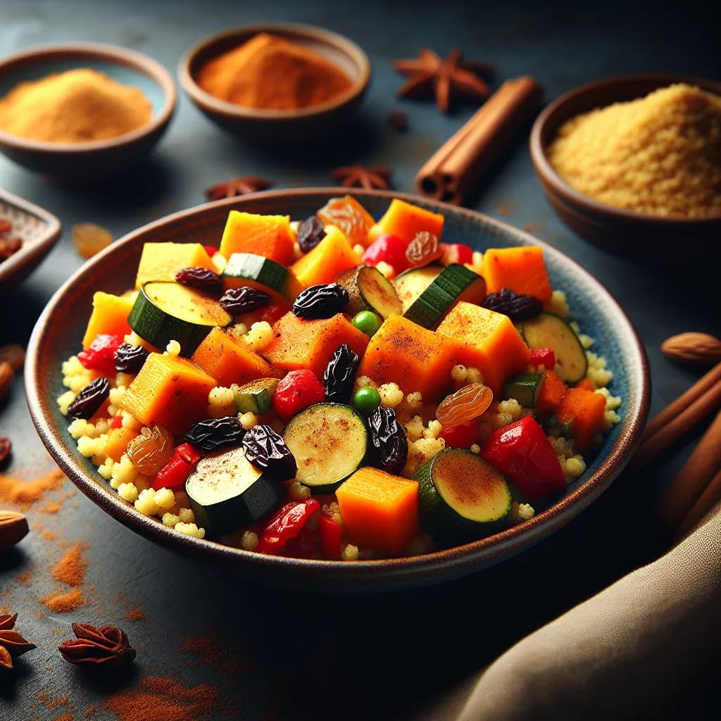 Orientalischer Gemüse-Couscous