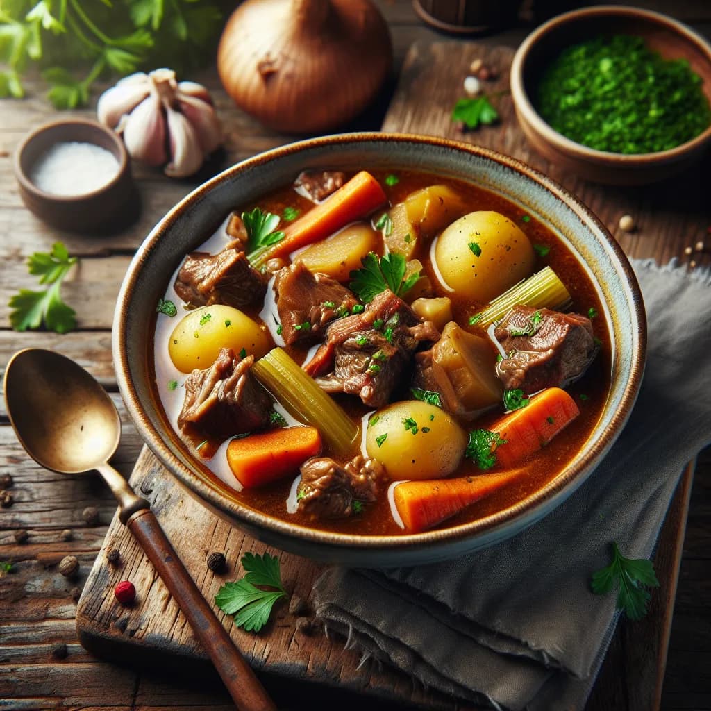 Oxtail Stew with Potatoes