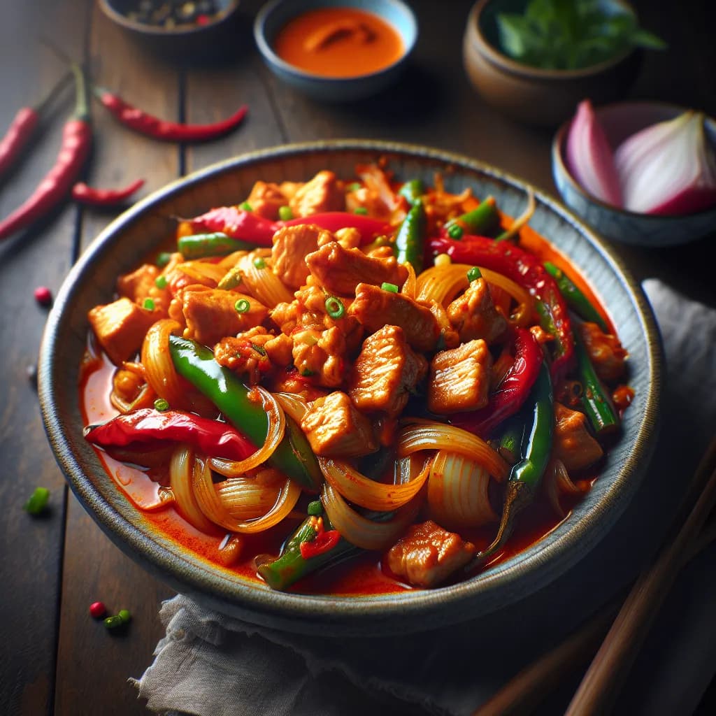 Pad Prik Pork