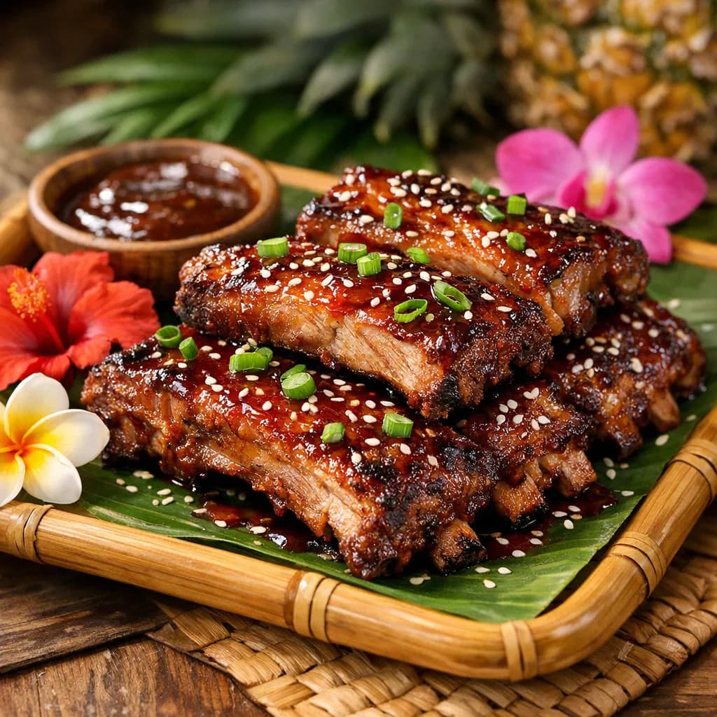 Pagoda Polynesian BBQ Pork Ribs