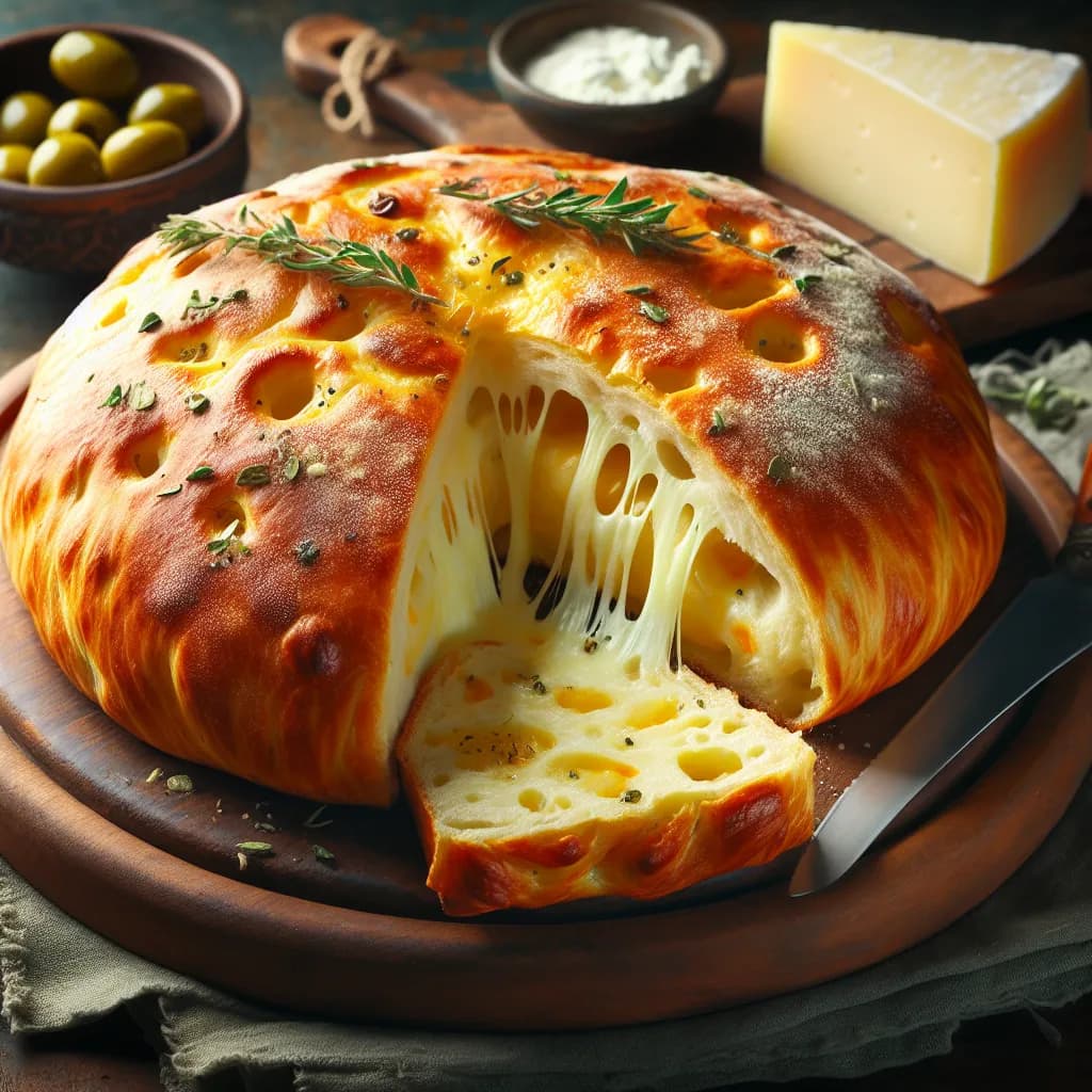 Pain Algérien au Fromage