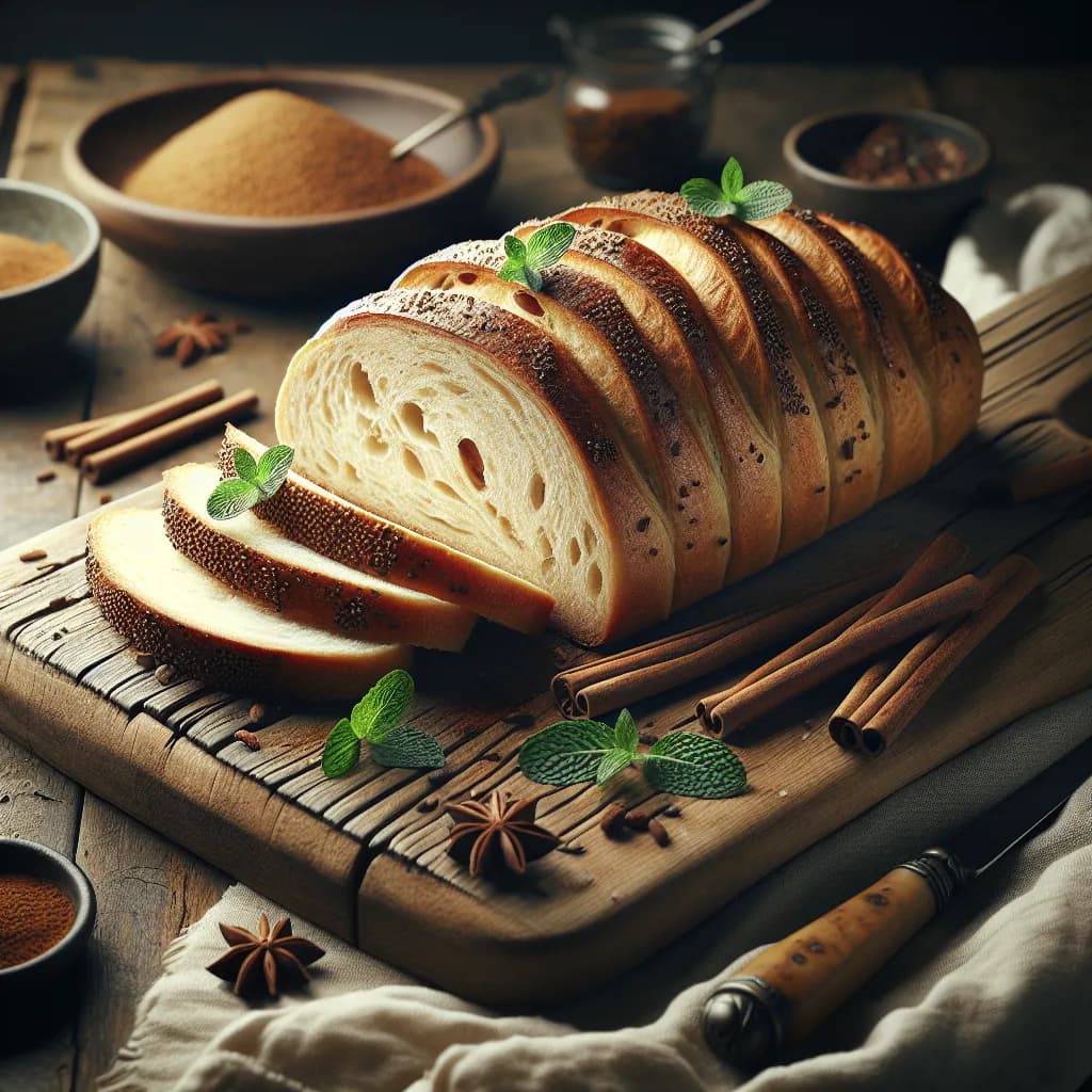 Pain Moelleux à la Cannelle et Menthe