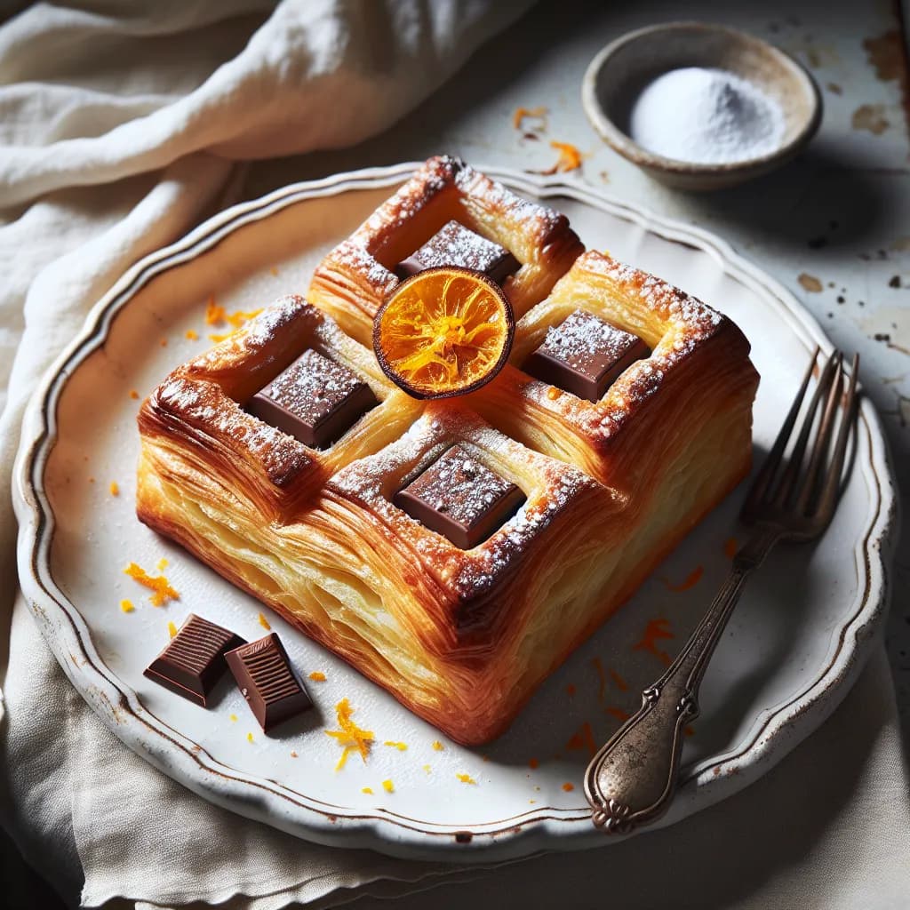 Pain au Chocolat à l'Orange
