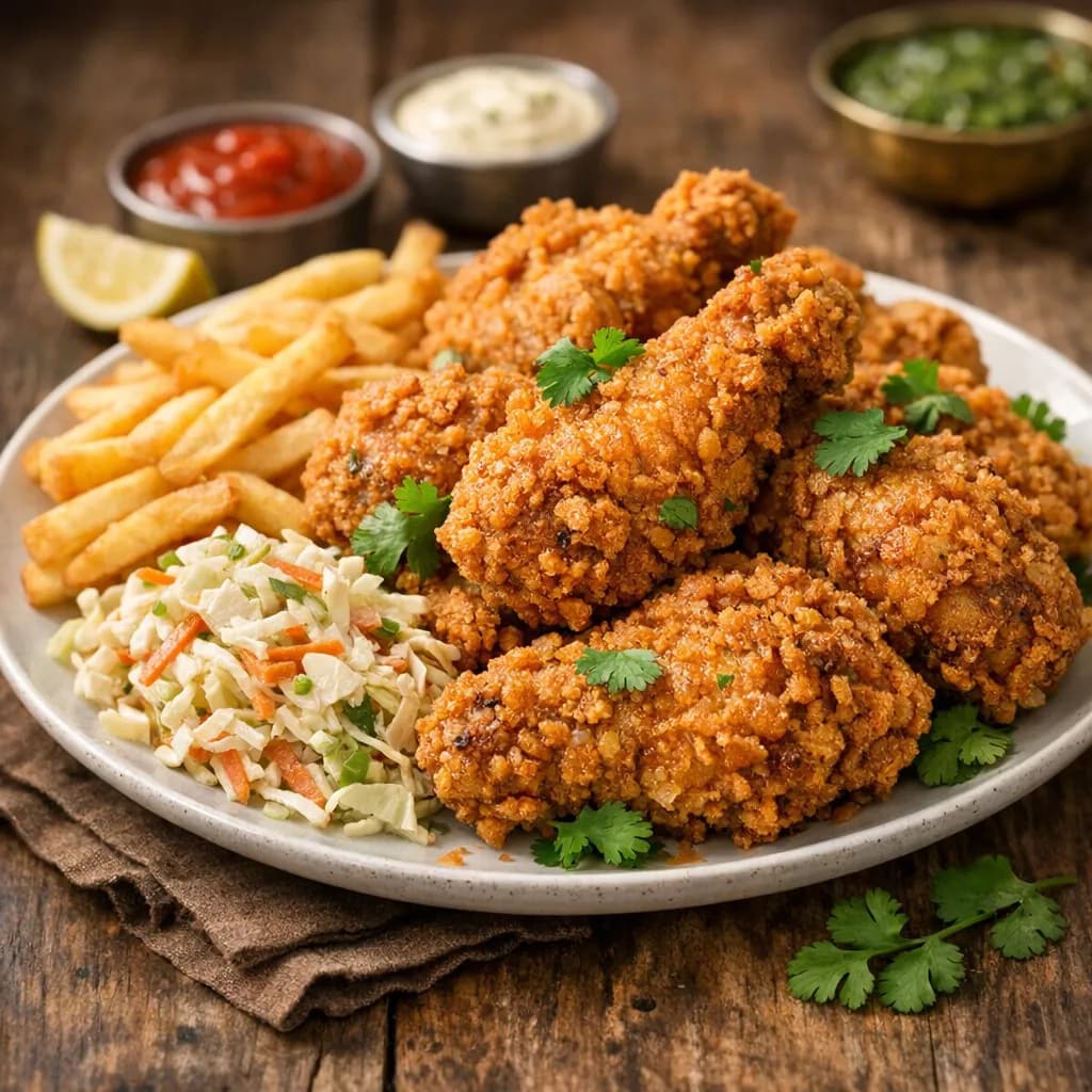 Pakistani Crispy Fried Chicken