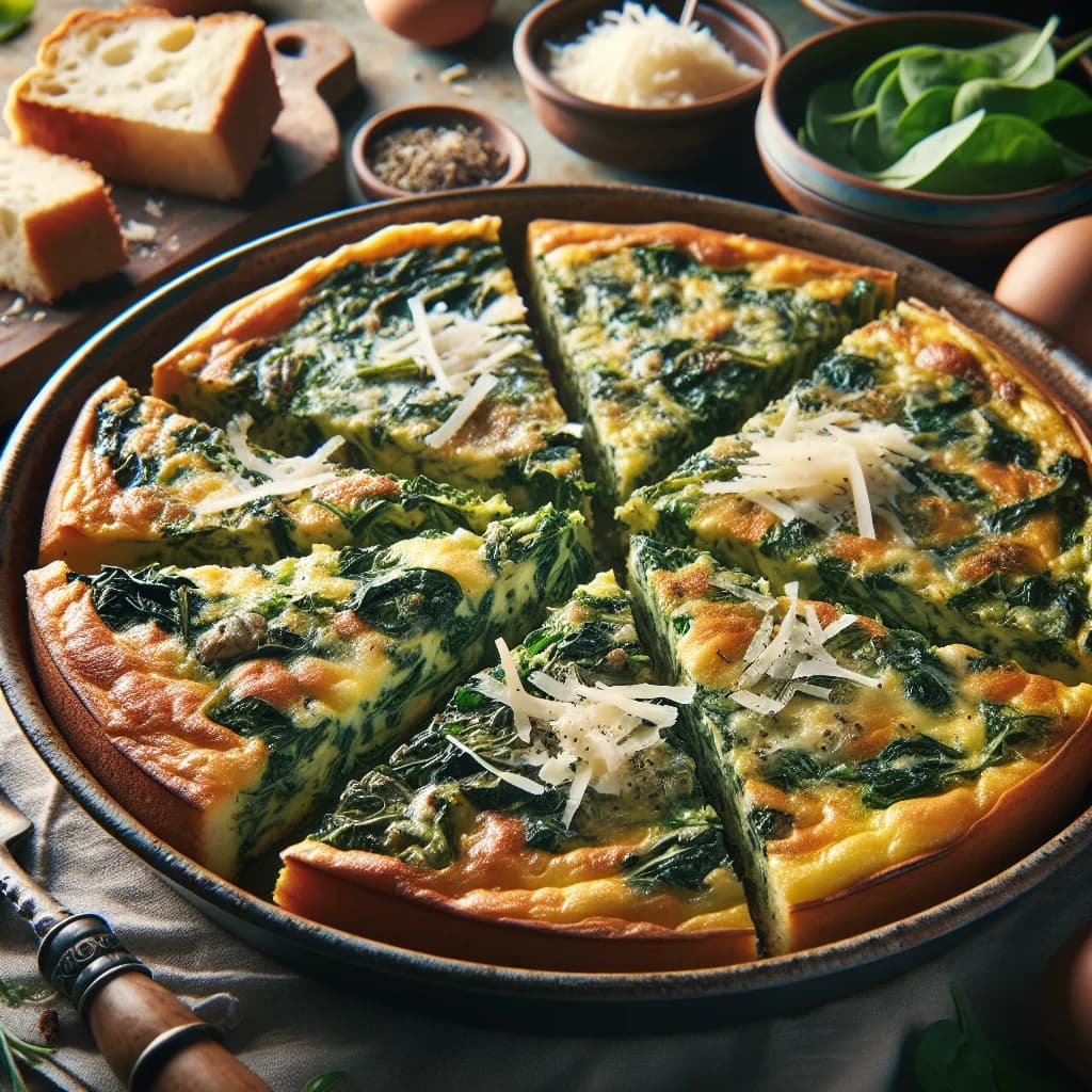 Palestra di Frittata di Spinaci