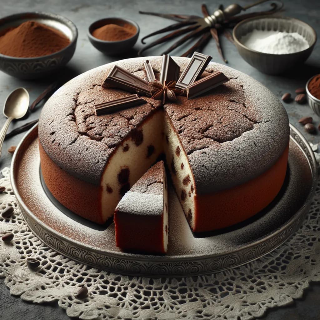 Pan di Spagna al Cacao