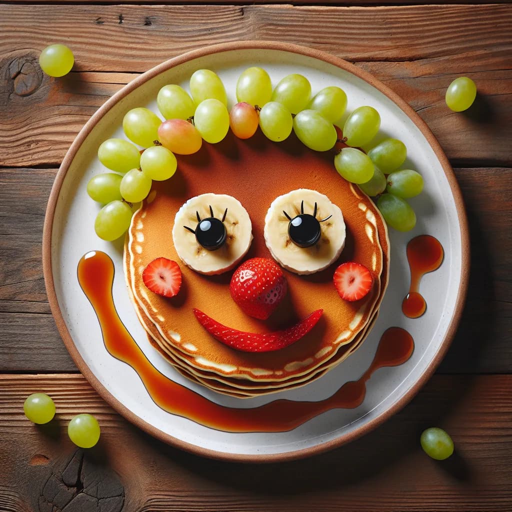 Pancake Faccia da Scherzo