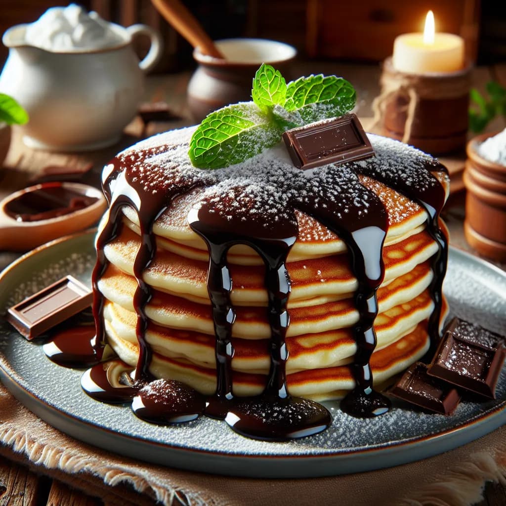 Pancake al Cioccolato Classico