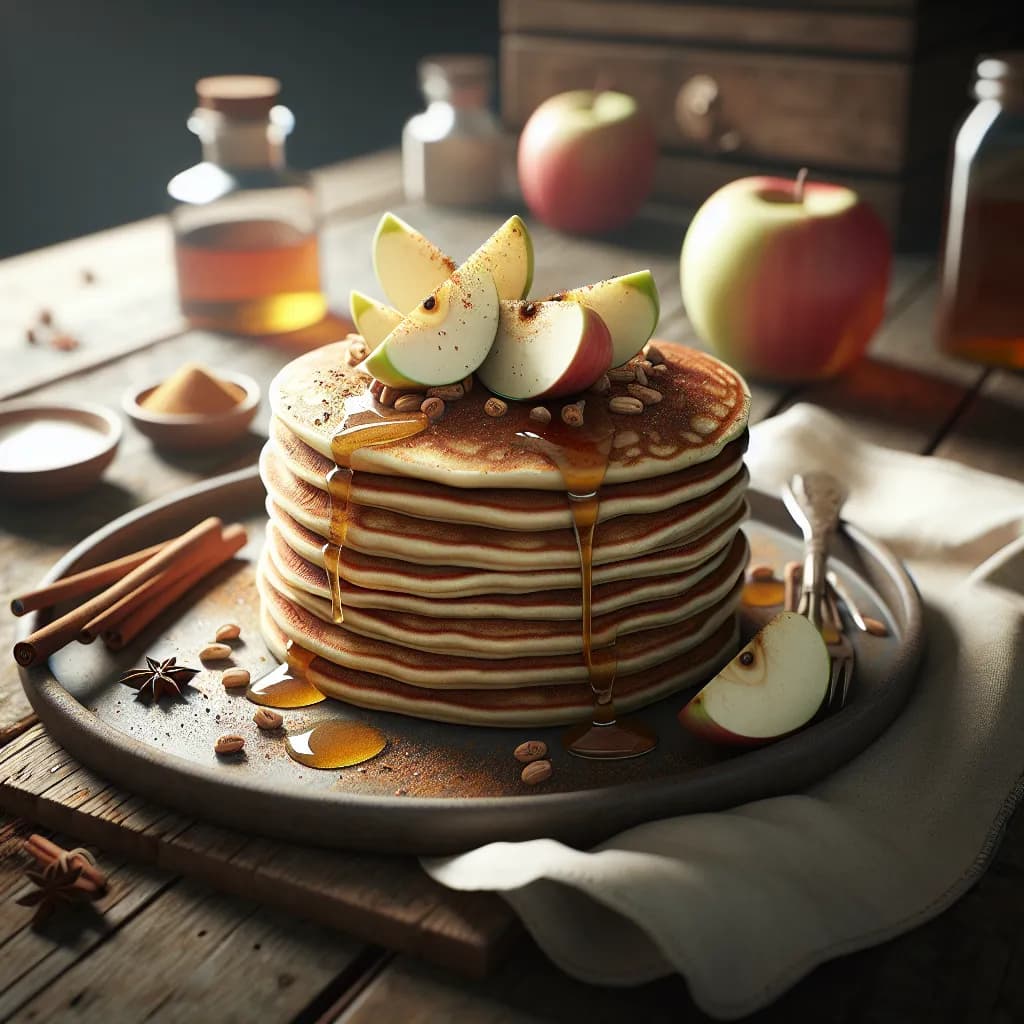 Pancake alle Mele e Spezie