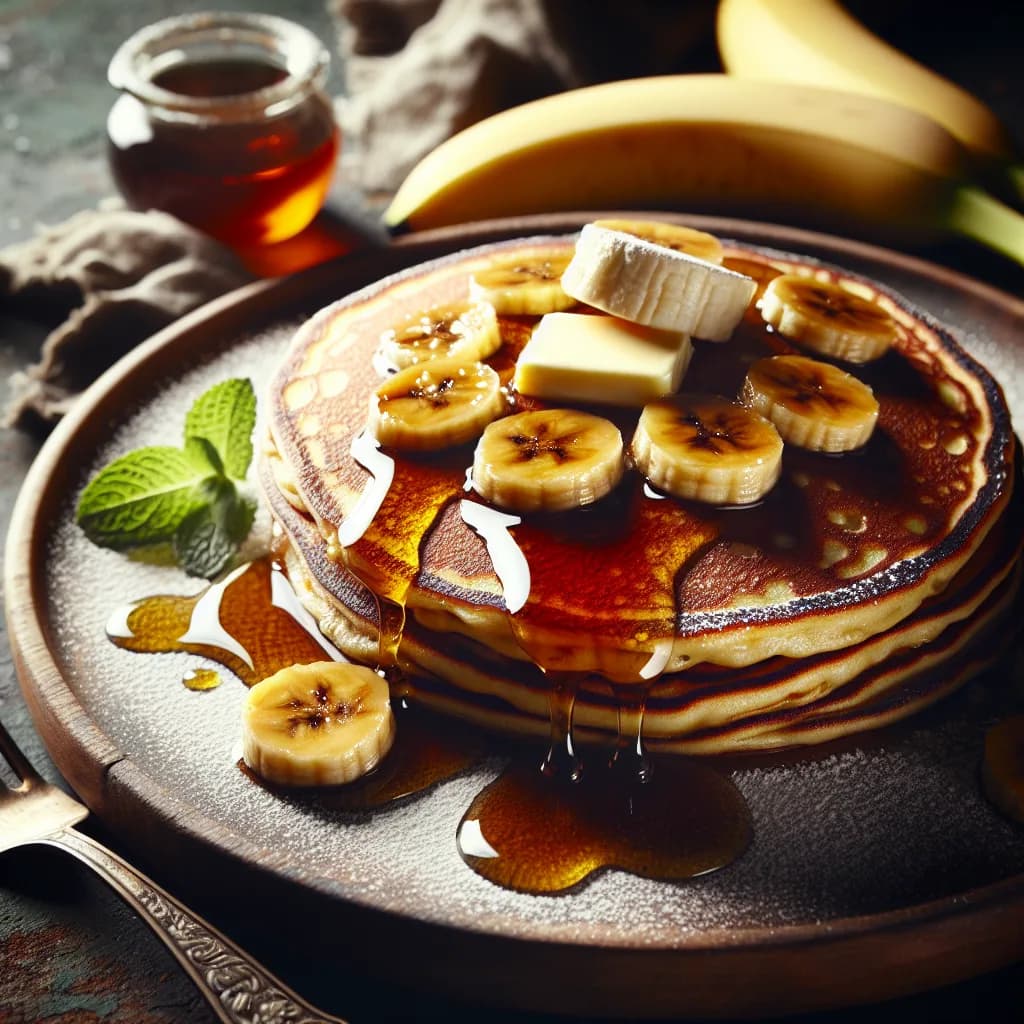 Pancake di banana senza glutine