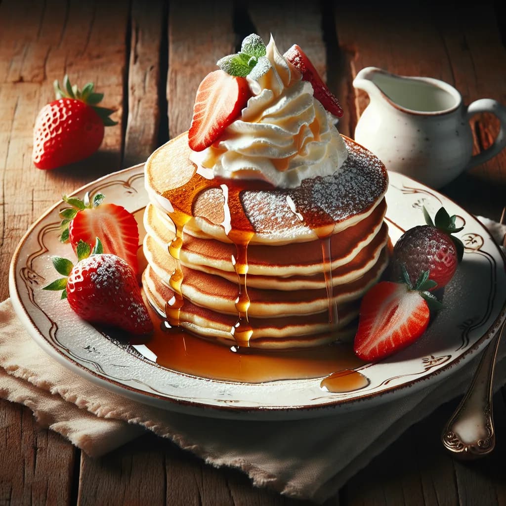 Pancakes alla Vaniglia