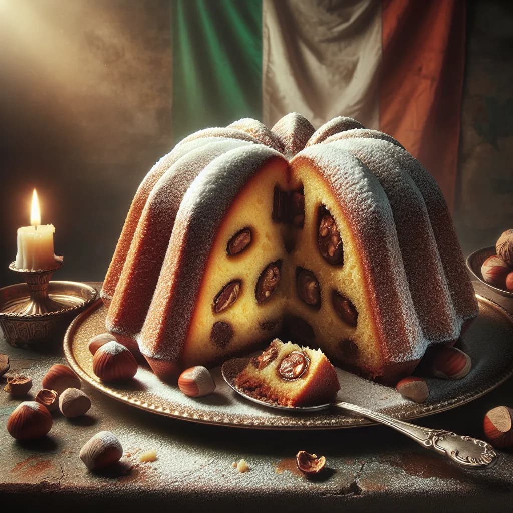 Pandoro al Cioccolato con Nocciole