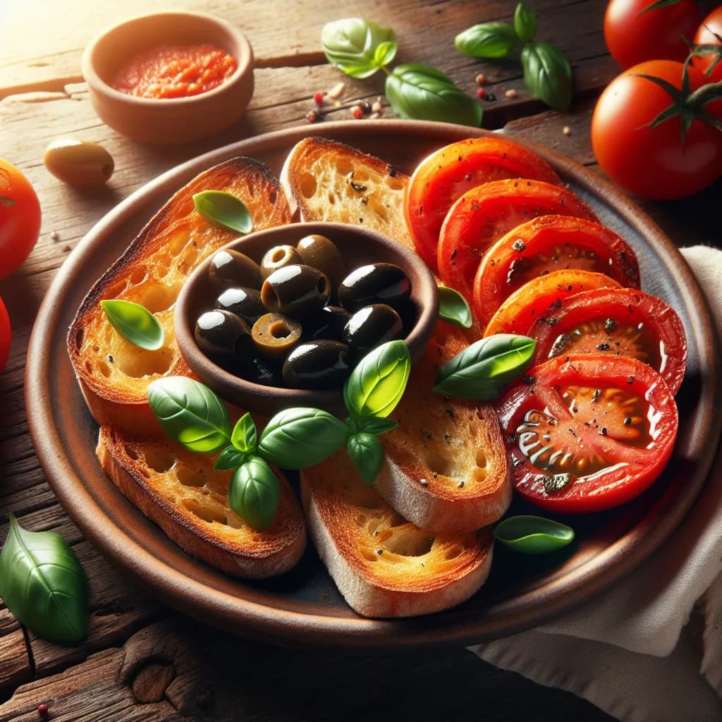 Pane e Pomodoro con Olive
