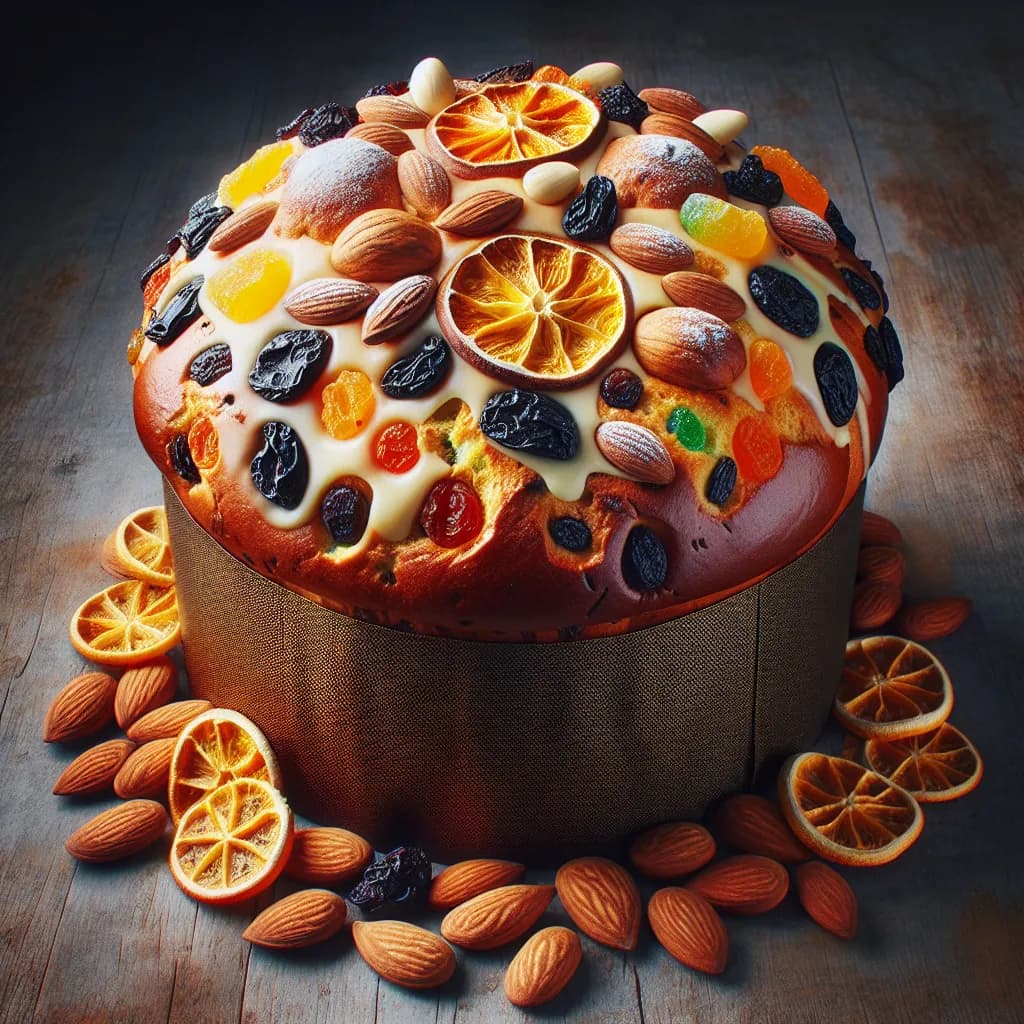 Panettone con Mandorle