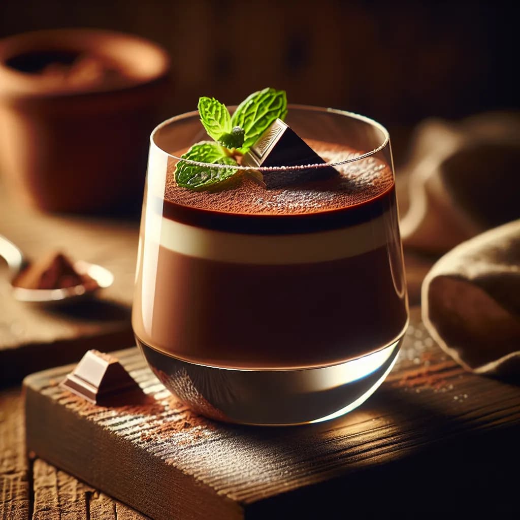 Panna Cotta al Cioccolato