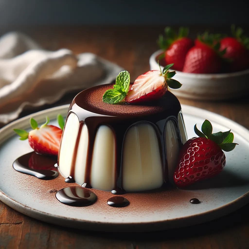 Panna Cotta al Cioccolato