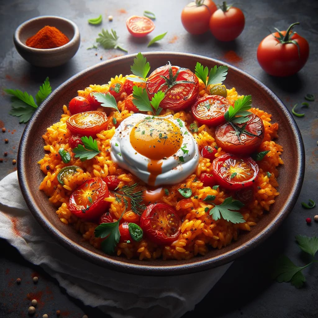 Paprika-Reis-Pfanne