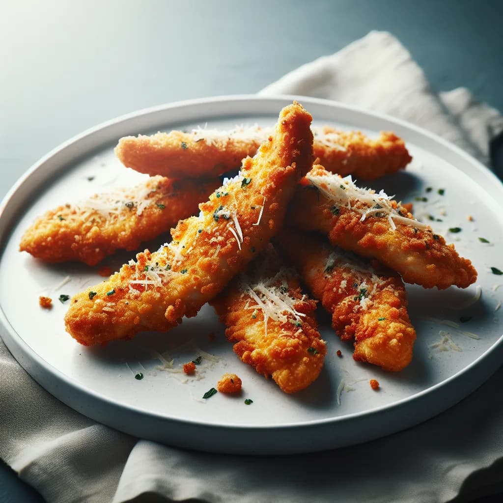 Parmesan Herb Oven-Fried Chicken Tenders