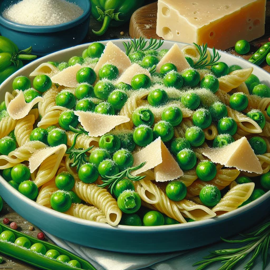 Parmesan Pea Pasta