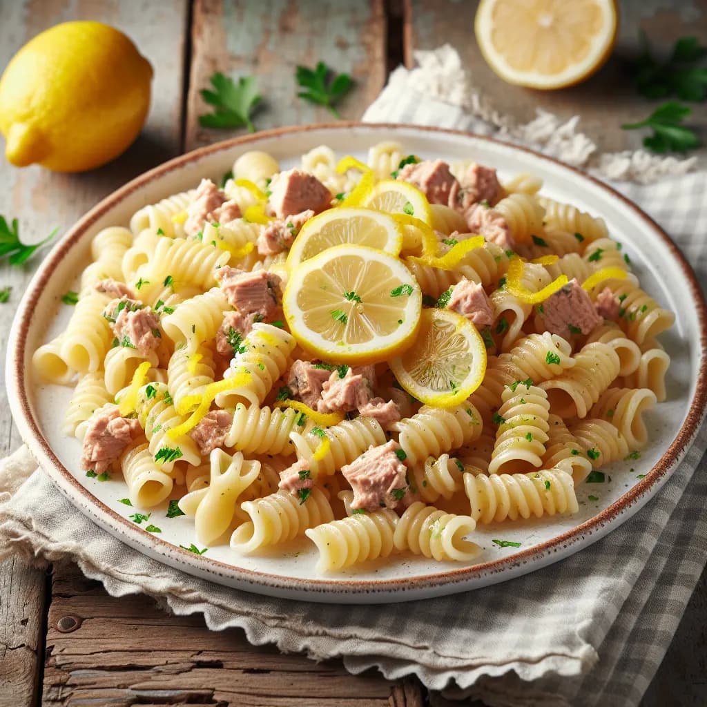 Pasta Fredda Tonno e Limone