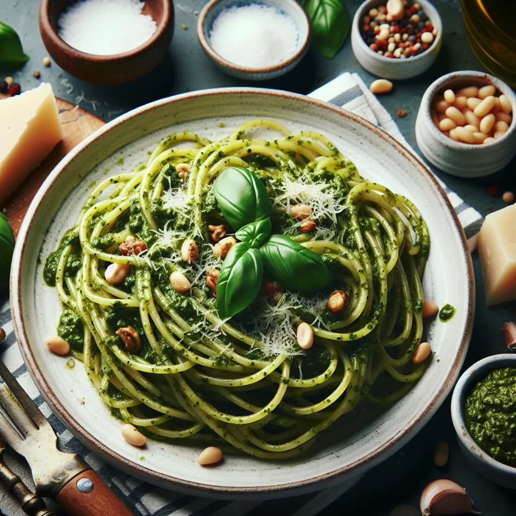 Pasta al Pesto Genovese