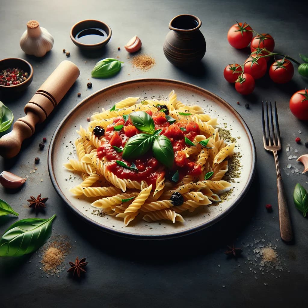 Pasta al Pomodoro e Aceto Balsamico