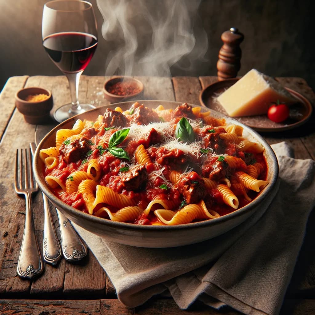 Pasta al Ragù Napoletano