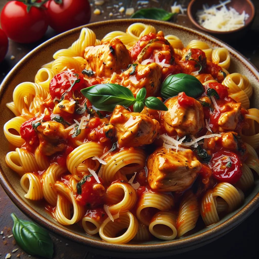 Pasta al Ragù di Pollo