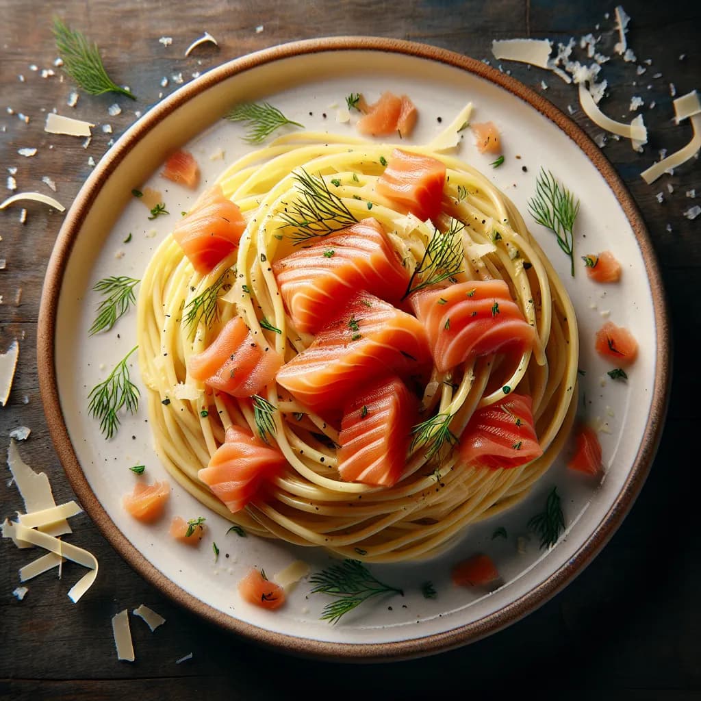 Pasta al Salmone Affumicato