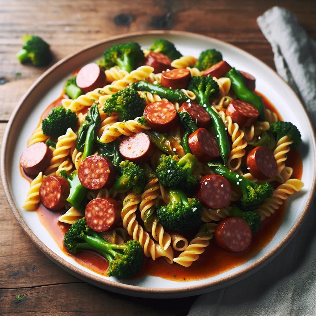 Pasta con Salsiccia e Friarielli