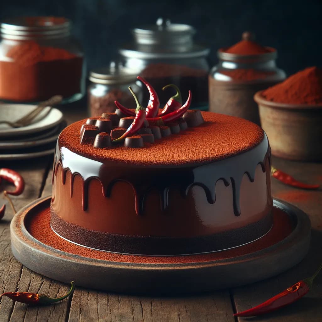 Pastel de Chocolate Picante
