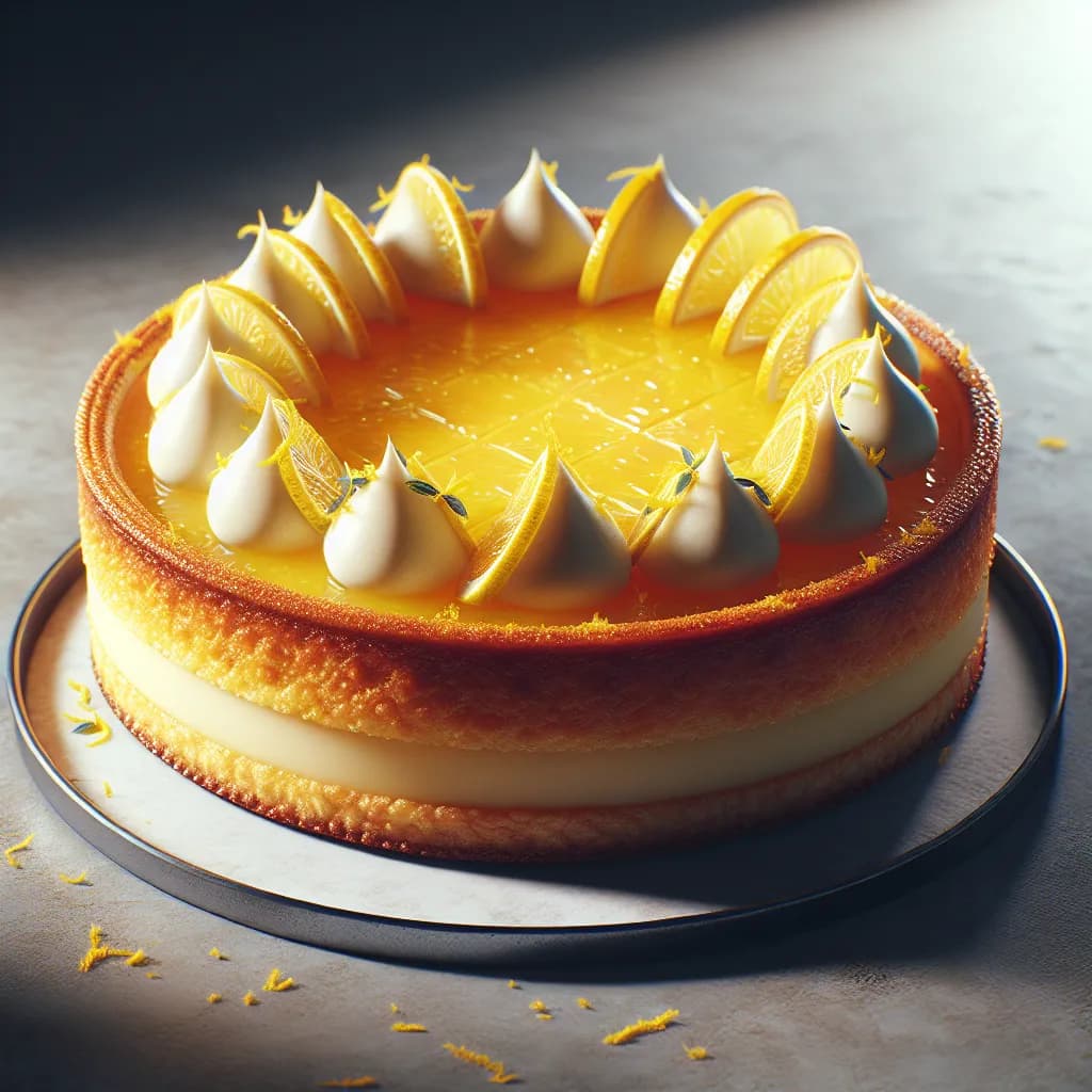 Pastel de Limón Clásico