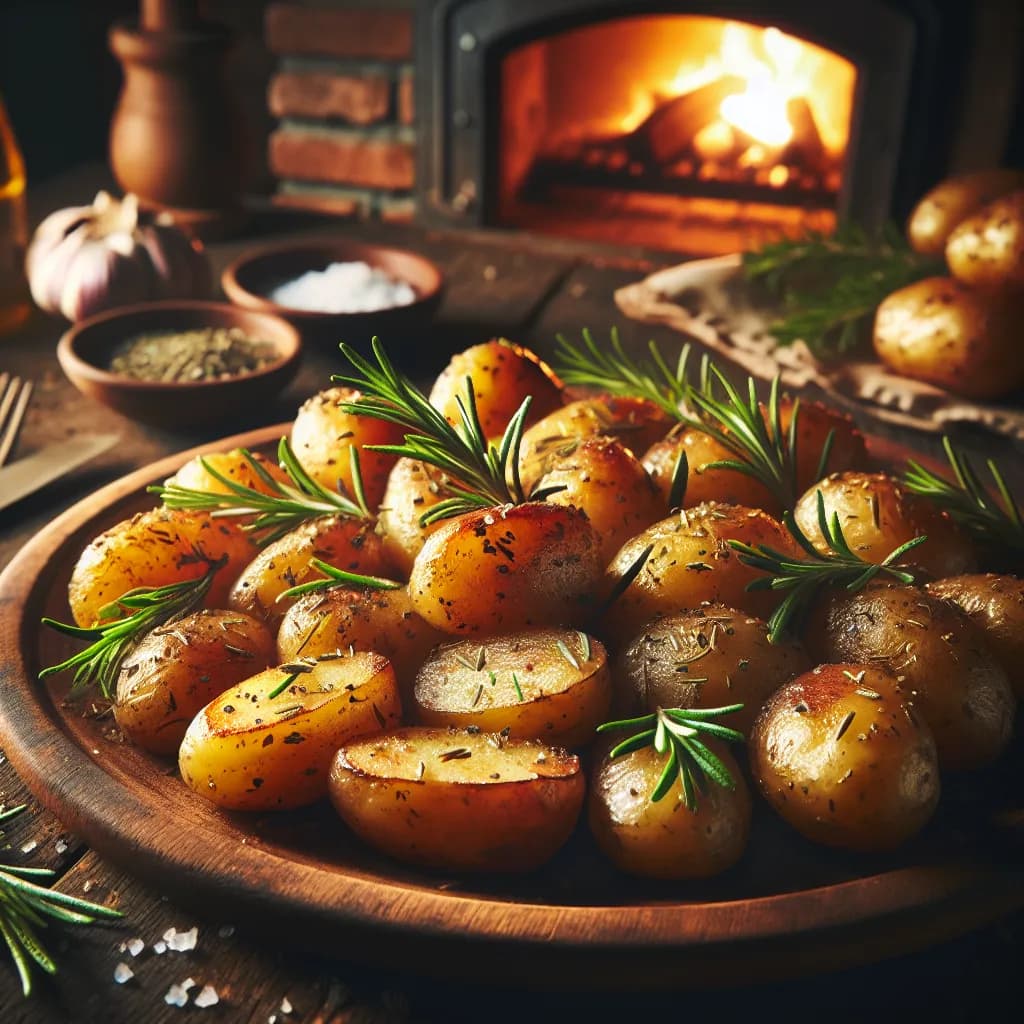 Patate Aromatizzate al Rosmarino