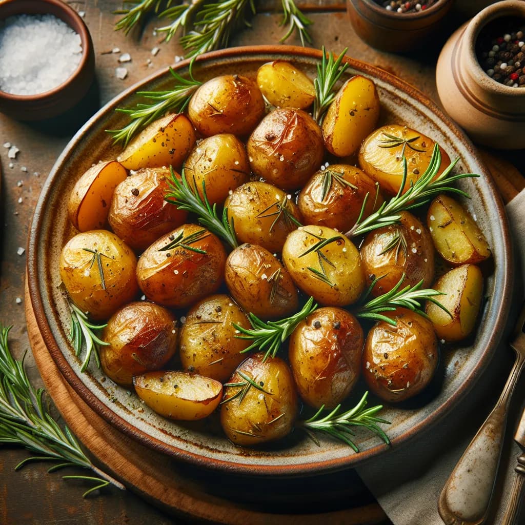 Patate al Forno con Rosmarino