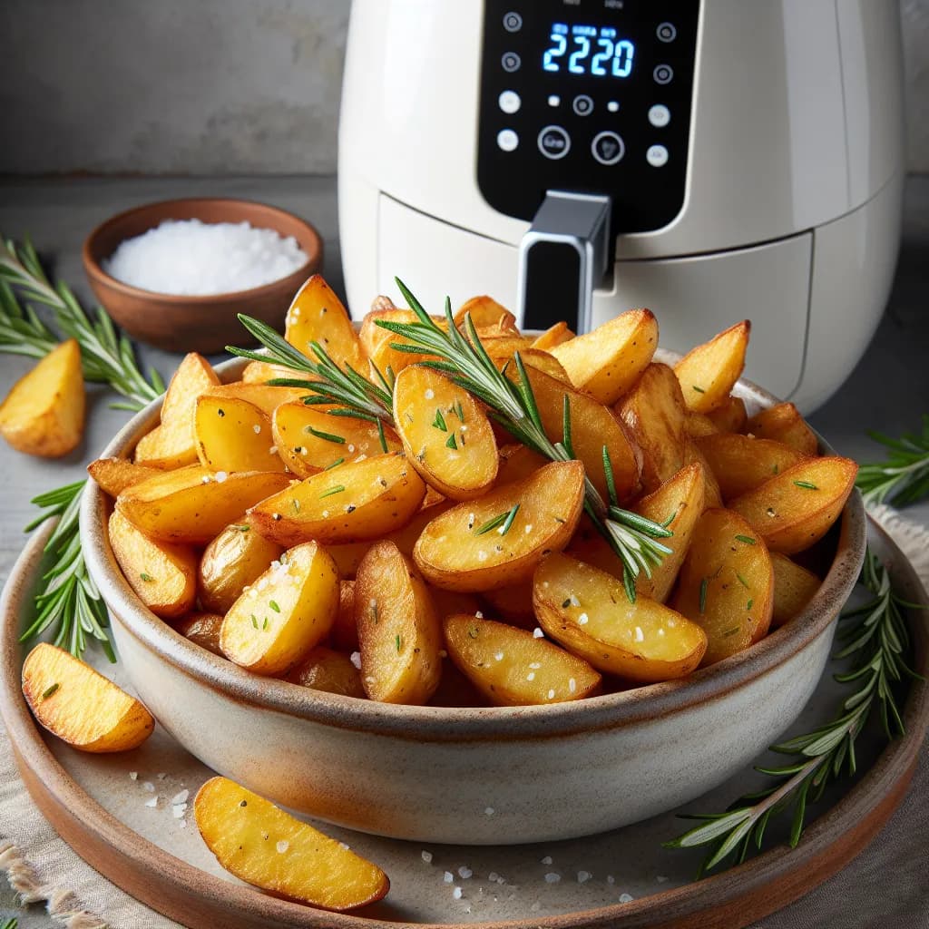 Patate al Rosmarino in Friggitrice ad Aria