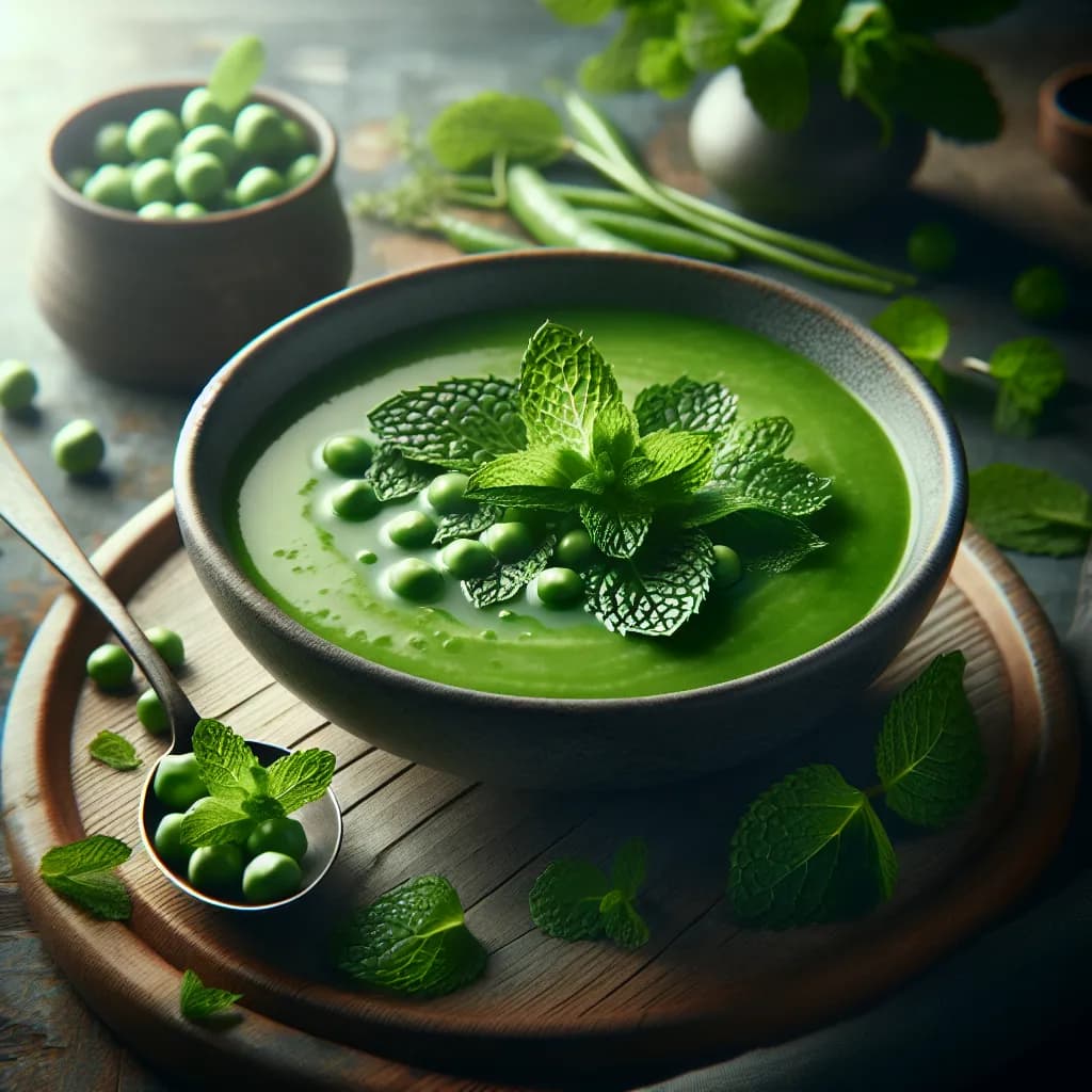 Pea and Mint Soup