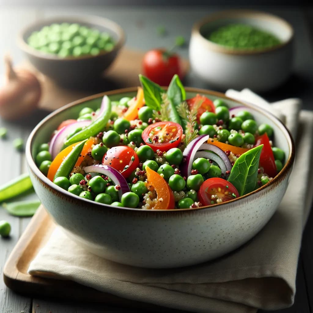 Pea and Quinoa Salad