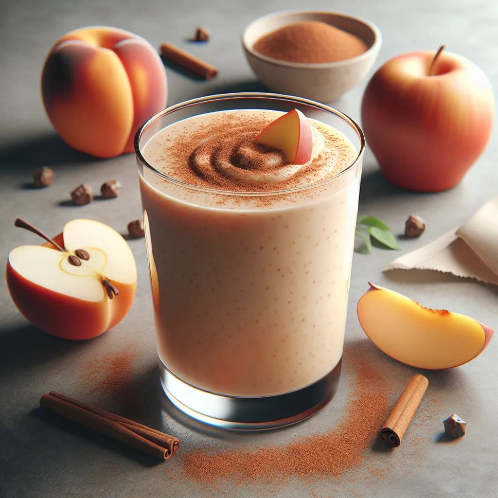 Peach and Apple Smoothie
