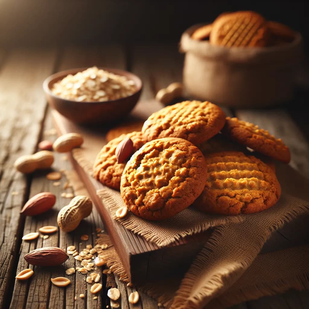 Peanut Butter Oatmeal Cookies