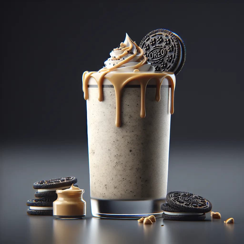 Peanut Butter Oreo Milkshake