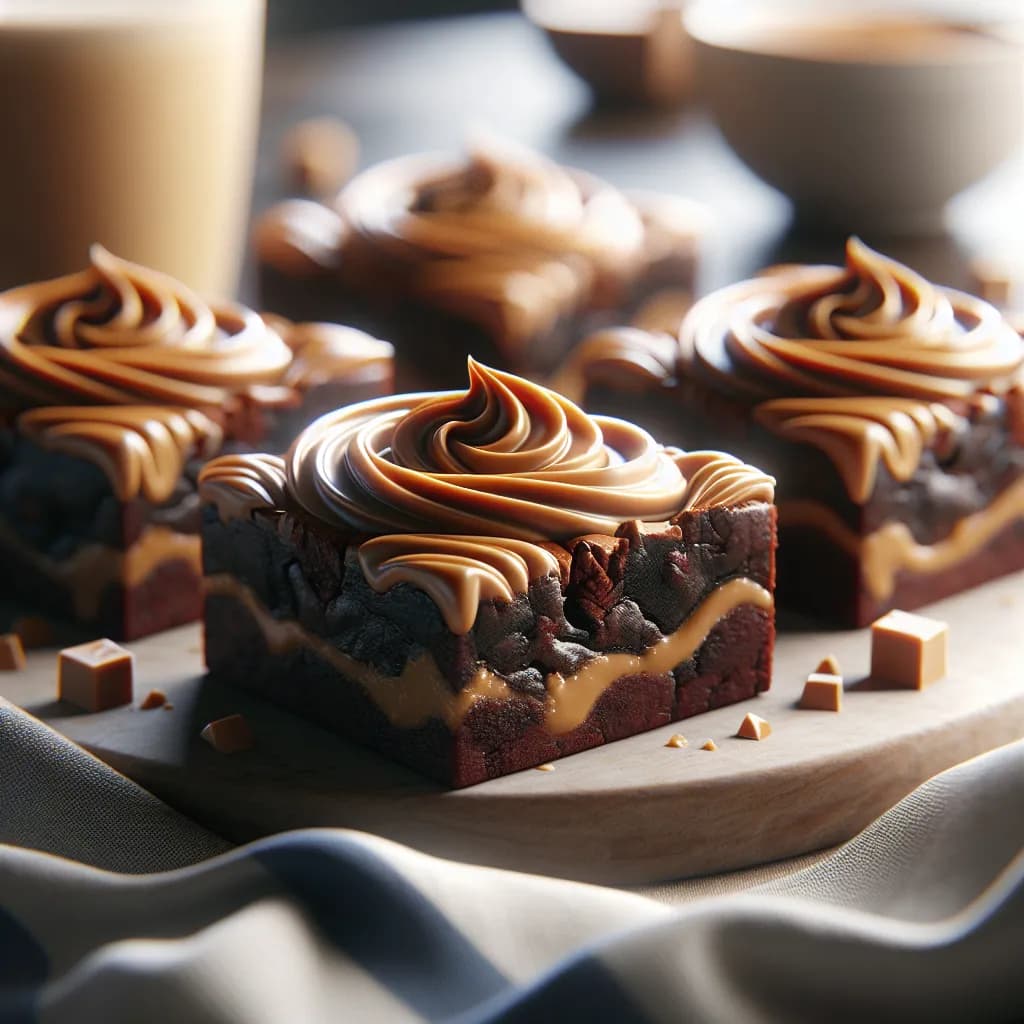 Peanut Butter Swirl Brownies