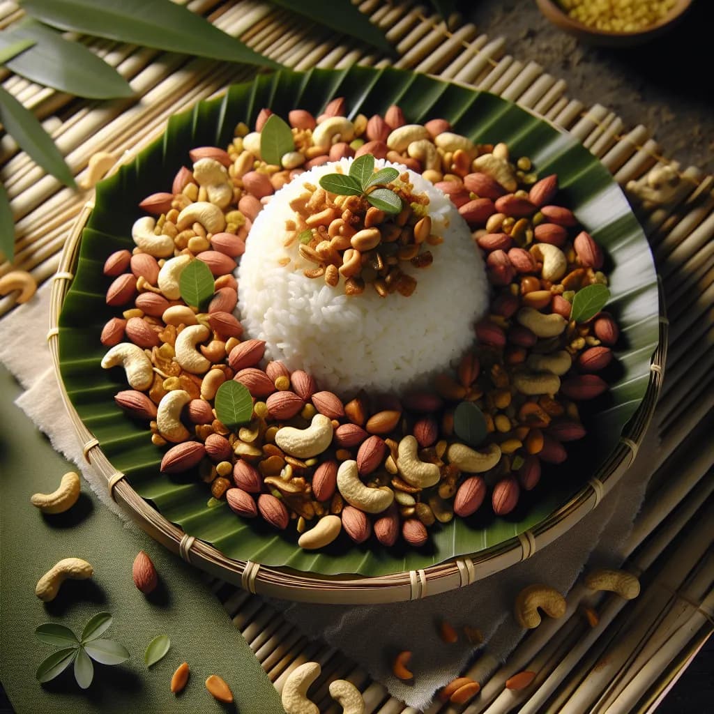 Peanut and Cashew Rice