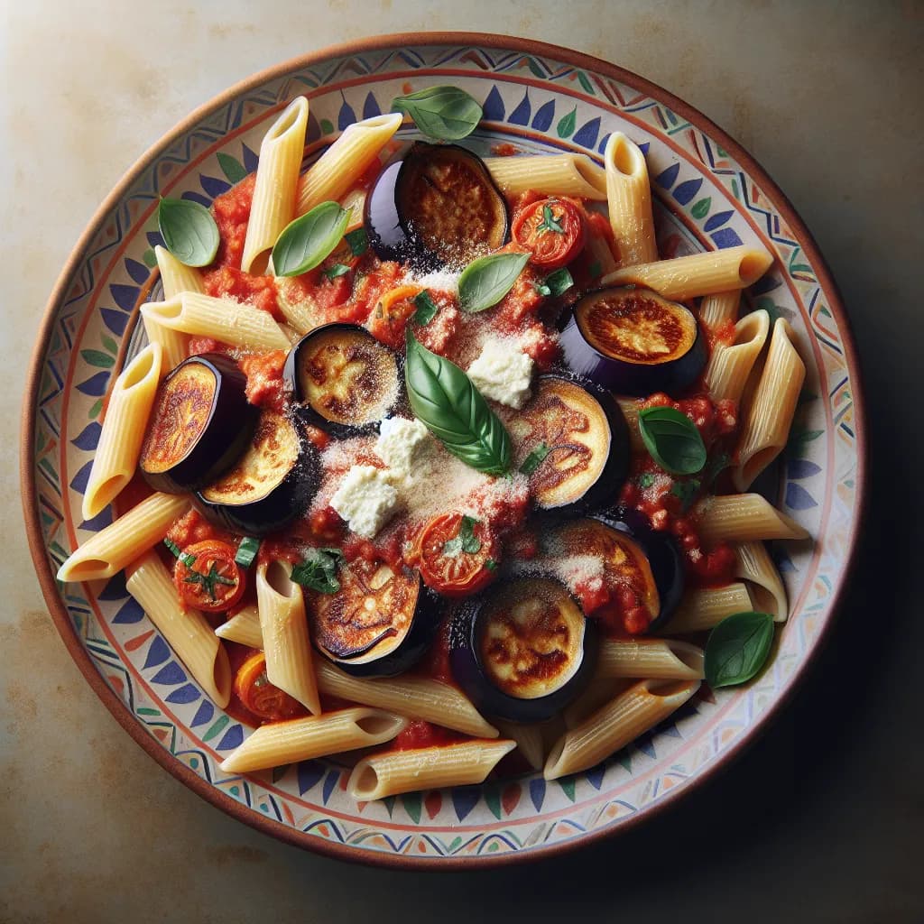 Penne alla Norma (Sicilienne)