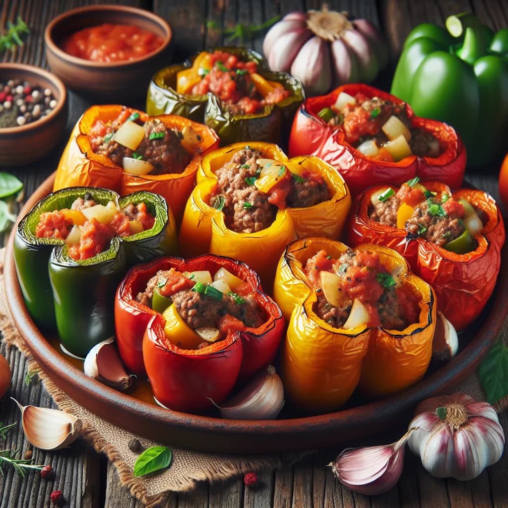Peperoni Ripieni di Carne