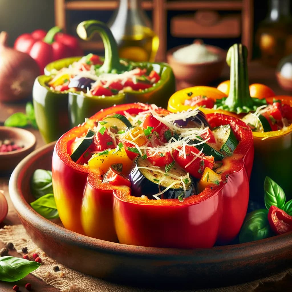 Peperoni Ripieni di Verdure