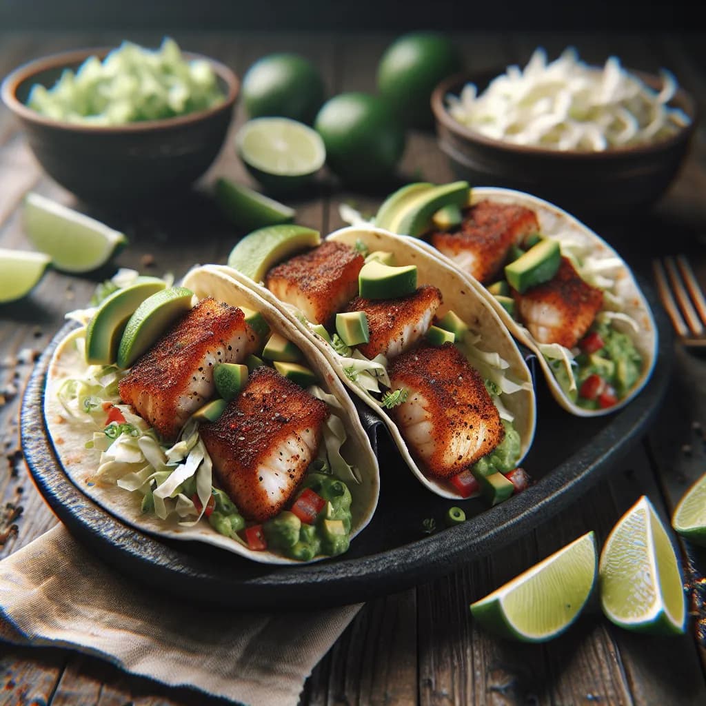 Pepper Fish Tacos