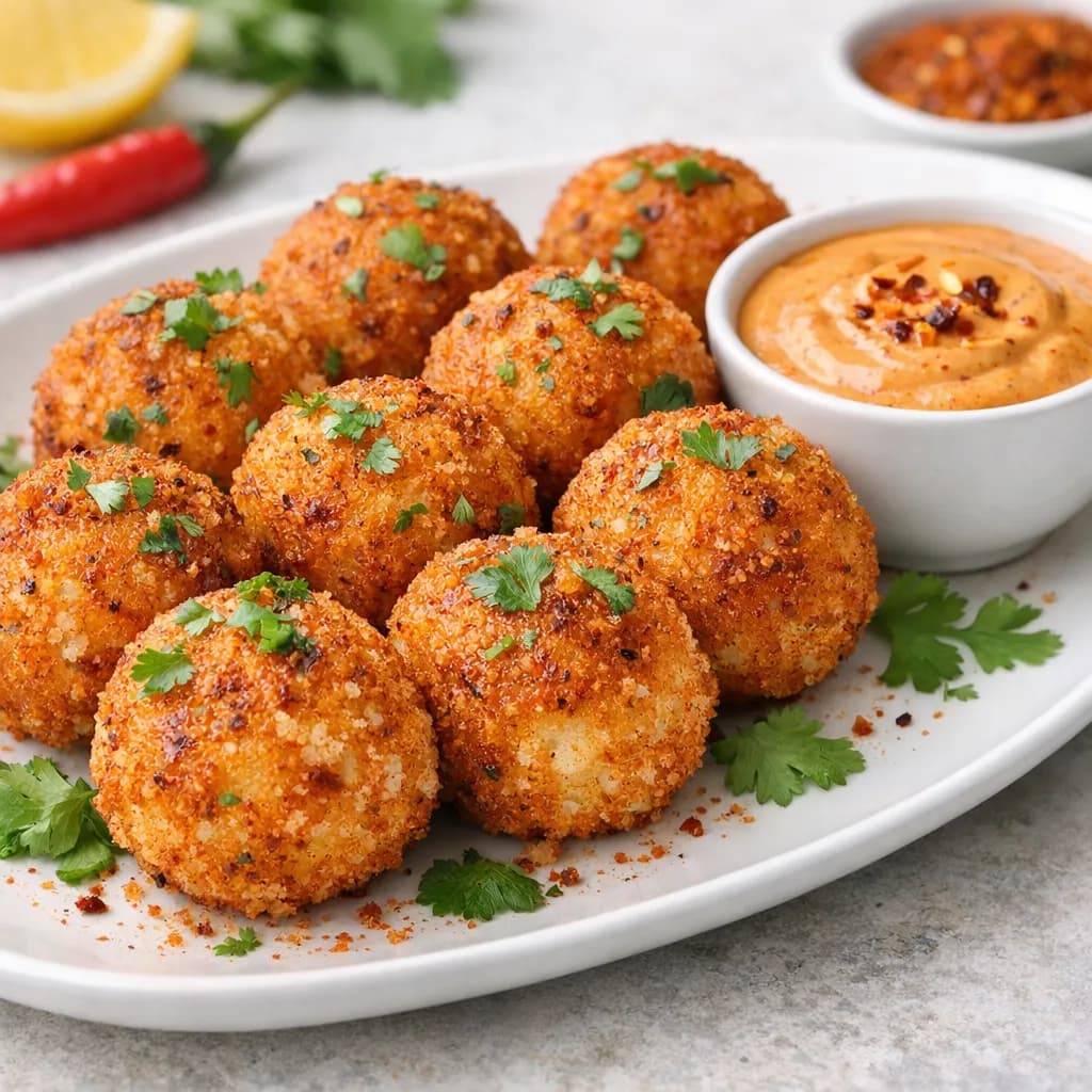 Peri Peri Bread Cheese Balls