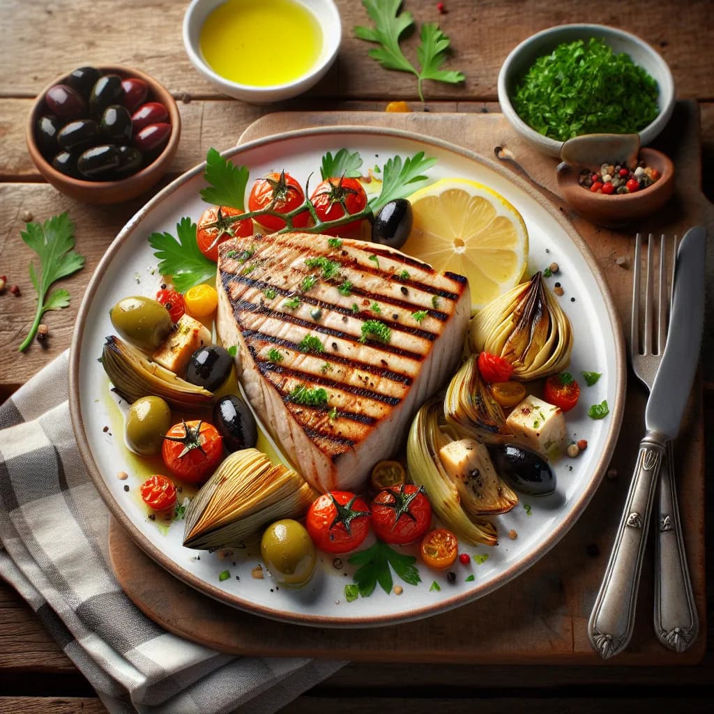 Pesce Spada alla Mediterranea