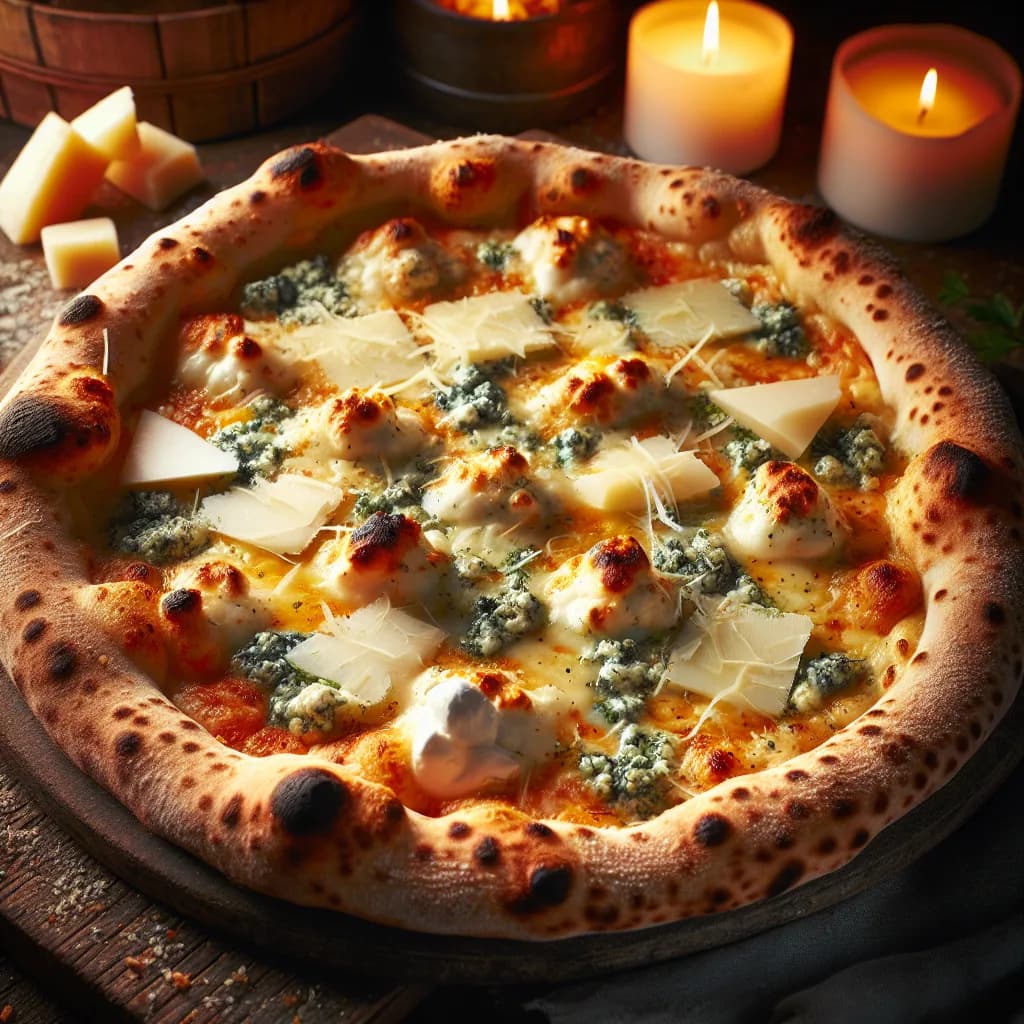 Pezza Quattro Formaggi