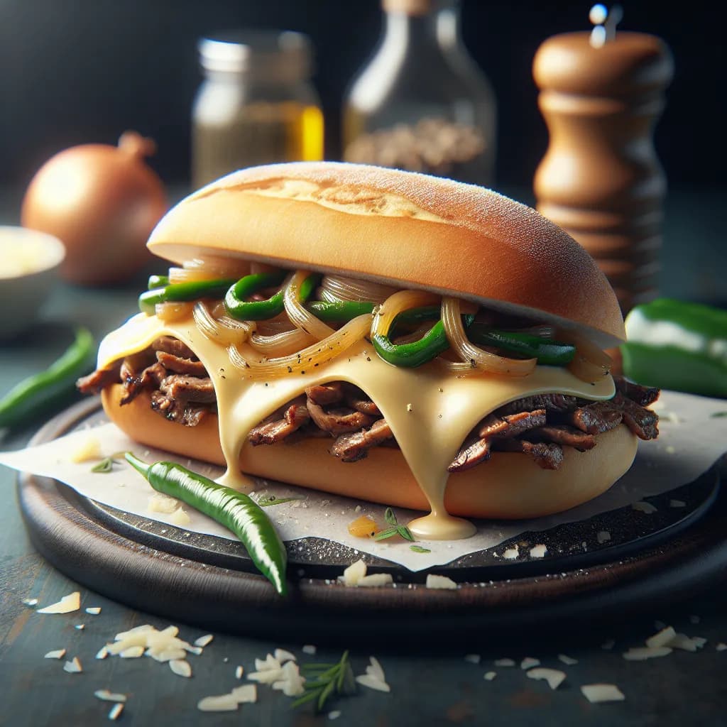 Philadelphia Cheesesteak Sandwich